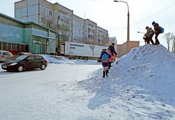 опасная горка, район машзавода