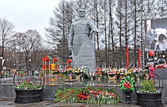 Площадь Победы в Киселевске