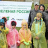 Молодые елочки от ГК ТАЛТЭК прижились и украшают село в Прокопьевском районе
